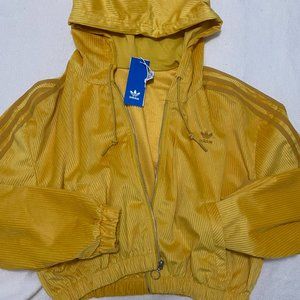 Brand New Adidas Hooded Zip Up Jacket!